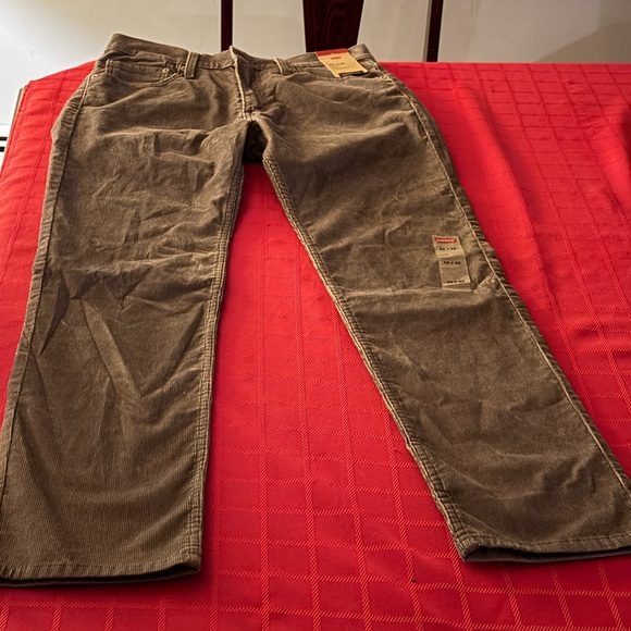 Levi's 511 Slim 32x32 Men's Charcoal Corduroy Pants NWT - Picture 7 of 8